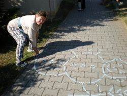 maľovanie na chodník